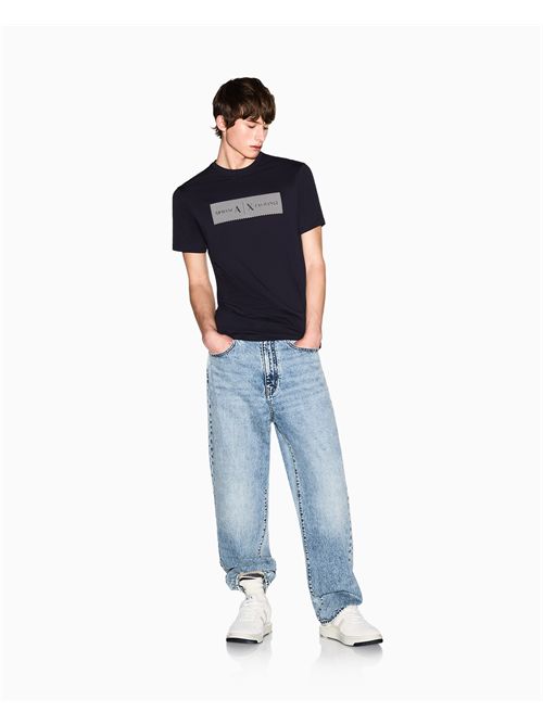 Slim fit T-shirt in cotone ARMANI EXCHANGE | XM002472AF10356/UB101